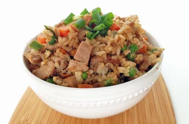 Healthier Pork Fried Rice